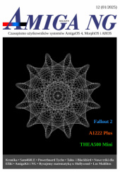 Okładka książki Magazyn Amiga NG nr 12 (01/2025) Redakcja Magazynu Amiga NG