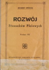 Okładka książki Rozwój stosunków płciowych Herbert Spencer
