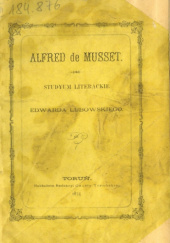 Alfred de Musset. Studyum literackie