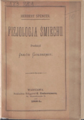 Okładka książki Fizjologia śmiechu Herbert Spencer