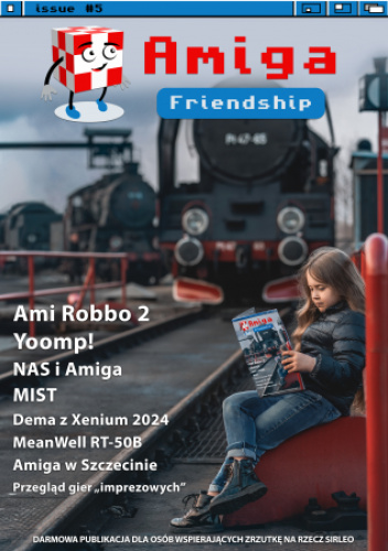Okładki książek z serii Amiga Friendship