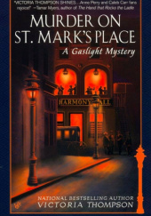 Okładka książki Murder on St. Mark's Place Victoria Thompson
