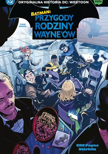 Okładki książek z cyklu Przygody rodziny Wayne'ów