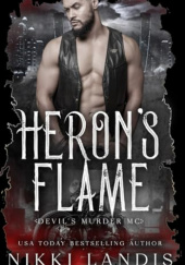 Okładka książki Herons Flame Nikki Landis