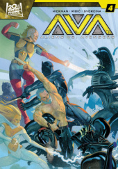 Okładka książki Aliens vs Avengers #4 Jonathan Hickman, Esad Ribić