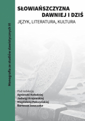 Okładka książki Słowiańszczyzna dawniej i dziś. Język, literatura, kultura, vol. VI