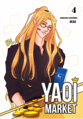 Okładka książki Yaoi Market #4 Agnieszka Kamieńska