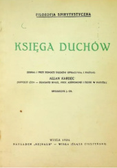 Okładka książki Księga Duchów Allan Kardec