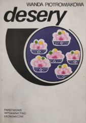 Okładka książki Desery autora Wanda Piotrowiakowa, 8320808065
