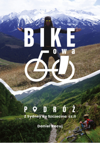 Okładki książek z cyklu Bike'owa podróż