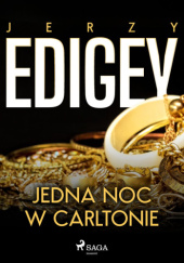 Okładka książki Jedna noc w Carltonie Jerzy Edigey