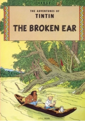 Okładka książki The Broken Ear autorstwa Hergé