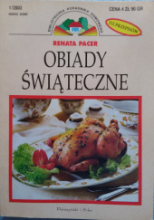 Okładka książki Obiady świąteczne Renata Pacer