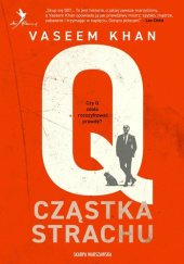 Okładka książki Q. Cząstka strachu Vaseem Khan