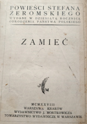 Okładka książki Zmieć Stefan Żeromski