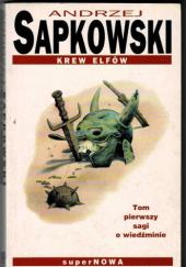 Okładka książki Krew elfów Andrzej Sapkowski