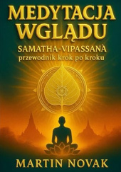 Okładka książki Medytacja Wglądu. Samatha–Vipassana przewodnik krok po kroku Martin Novak