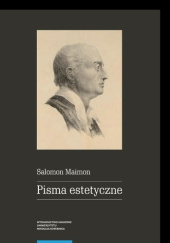 Okładka książki Pisma estetyczne Salomon Majmon