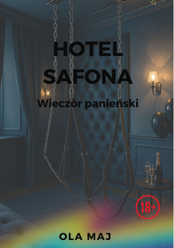 Okładki książek z cyklu Hotel Safona