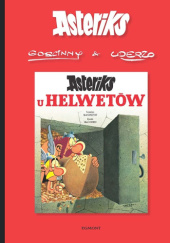 Okładka książki Asteriks u Helwetów Albert Uderzo