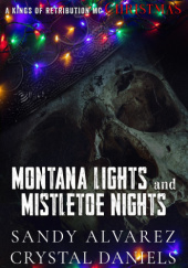 Okładka książki Montana Lights and Mistletoe Nights: Gabriel and Alba Sandy Alvares, Crystal Daniels
