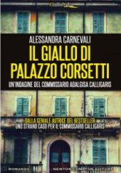 Okładka książki Il giallo di Palazzo Corsetti Alessandra Carnevali