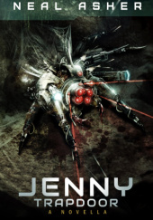 Okładka książki Jenny Trapdoor Neal Asher