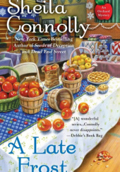 Okładka książki A late frost Sheila Connolly