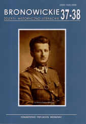 Okładka książki Bronowickie Zeszyty Historyczno-Literackie nr 37-38 praca zbiorowa