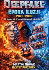 Okładka książki Deepfake. Epoka Iluzji 2026–2030. Gdy deepfake staje się rzeczywistością, a prawda zmienia właściciela Martin Novak