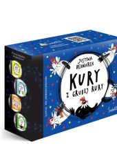 Okładka książki Pakiet: Kury z grubej rury / O kurza twarz! / Hip, hip, Kura! / Piąta kura u wozu Justyna Bednarek