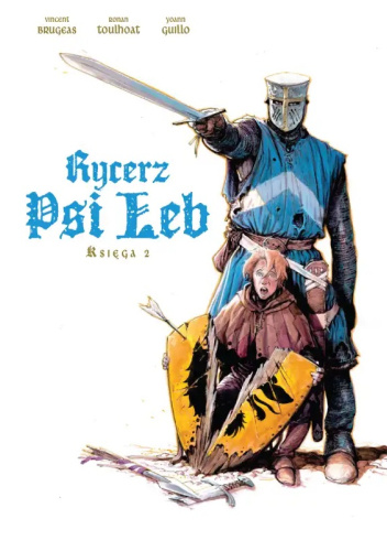 Okładki książek z cyklu Rycerz Psi Łeb