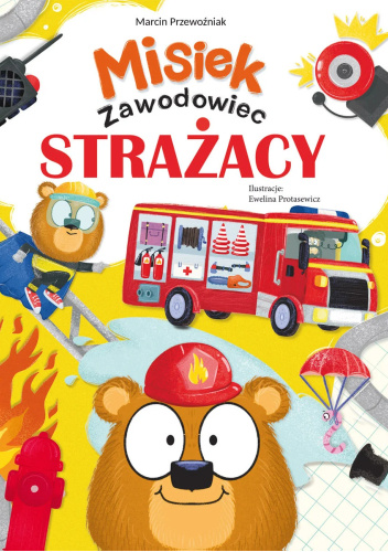 Okładki książek z serii Misiek Zawodowiec