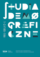 Okładka książki Studia Demograficzne 1-2/2024 autora Barbara Cieślik,&nbsp;Wioletta Grzenda,&nbsp;Irena Kotowska,&nbsp;Anna Maliszewska,&nbsp;Mynarska Monika,&nbsp;praca zbiorowa, 00393134