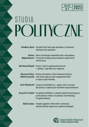 Studia Polityczne 4/2025