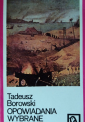 Okładka książki Opowiadania wybrane Tadeusz Borowski