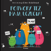 Okładka książki Potwory też mają uczucia Özlem Fedai Korçak