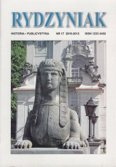 Okładka książki Rydzyniak, nr 17 - Michał Kasperkiewicz