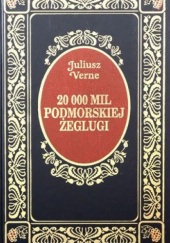 Okładka książki 20 000 mil podmorskiej żeglugi Juliusz Verne