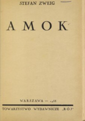 Okładka książki Amok Stefan Zweig