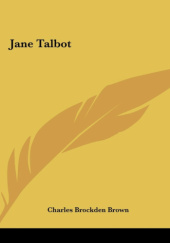Okładka książki Jane Talbot Charles Brockden Brown