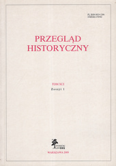 Okładka książki Przegląd Historyczny rok 2000 zeszyt 1 tom XCI - Ryszard Kiersnowski