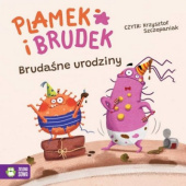 Okładka książki Plamek i Brudek. Brudaśne urodziny Jelena Pervan