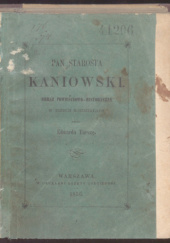 Okładka książki Pan starosta kaniowski Michał Grabowski