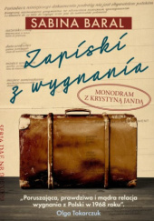 Okładka książki Zapiski z wygnania Sabina Baral