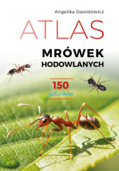 Okładka książki Atlas mrówek hodowlanych Angelika Dawidowicz