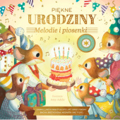 Okładka książki Piękne urodziny. Melodie i piosenki Amy Adele,&nbsp;Katie Cotton