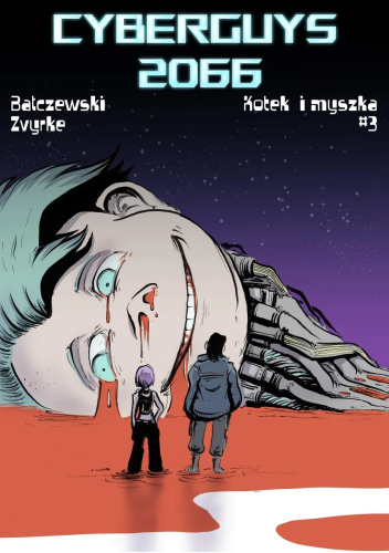 Okładki książek z serii Cyberguys 2066