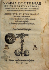 Okładka książki Summa doctrinae de praedestinatione Lancelotto Politi