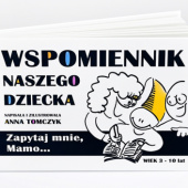 Okładka książki WSPOMIENNIK NASZEGO DZIECKA Anna Tomczyk